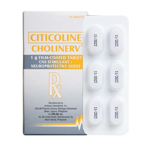 citicholine 1g|Citicoline sodium 1 g 1 Tablet [PRESCRIPTION .